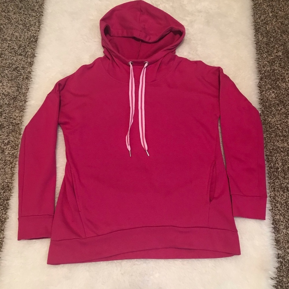 Oversized Xersion Pullover Hoodie Women’s Top sz M